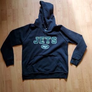 Womens Team Apparel New York Jets Hoodie - Size (Medium) Black